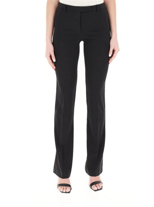 Pantalone straight leg con spacchi Patrizia Pepe PATRIZIA PEPE | 8P0781-A6F5K103